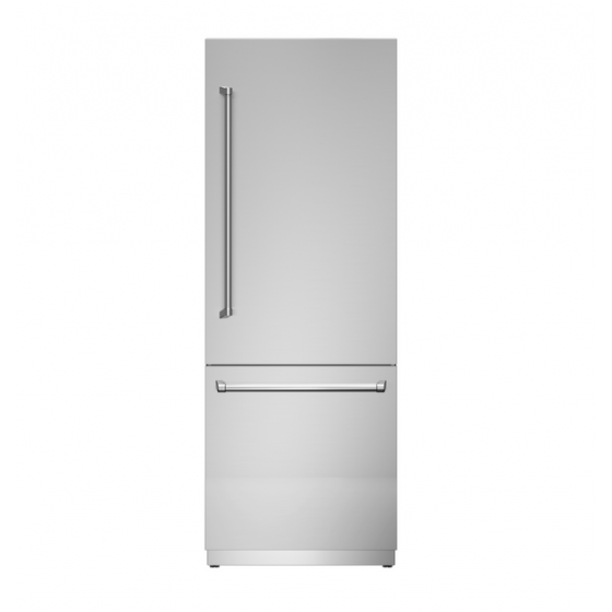BERTAZZONI RBM75S5FPNS X MAS Εντοιχιζόμενος Ψυγειοκαταψύκτης SLOT-IN 76cm Inox